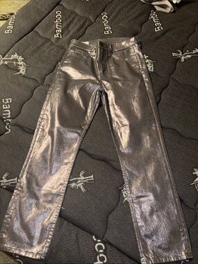 Gap Metallic Silver Women's Jeans